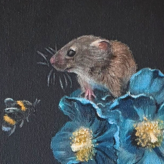 Unframed museum quality print - Blue Poppy