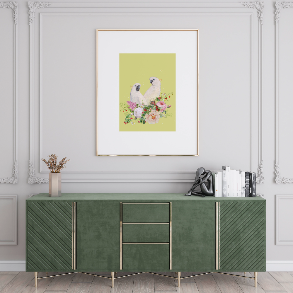 Unframed museum quality print - Peekaboo Butter