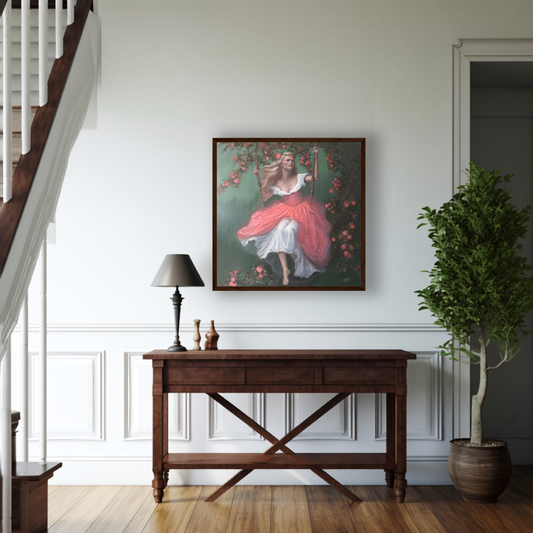 Roses are red - fine art framed print