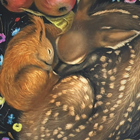 Unframed museum quality print - Pure Hearts