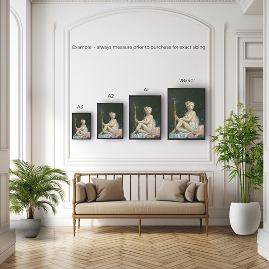 Star Maiden - Masters Edition premium framed print