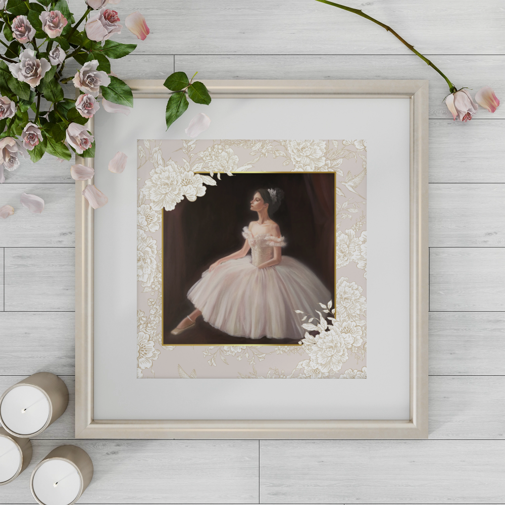 Unframed museum quality print - Prima Ballerina