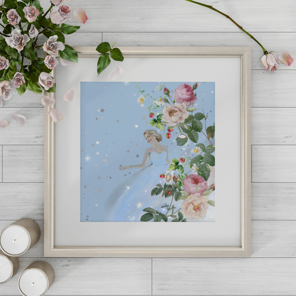 Unframed museum quality print - Cinderella - various designs
