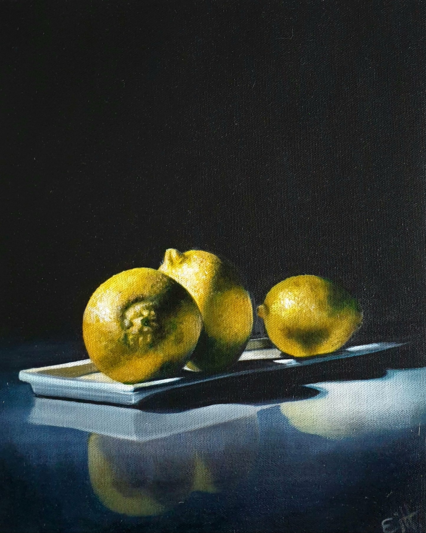 Old Gold, oil painting