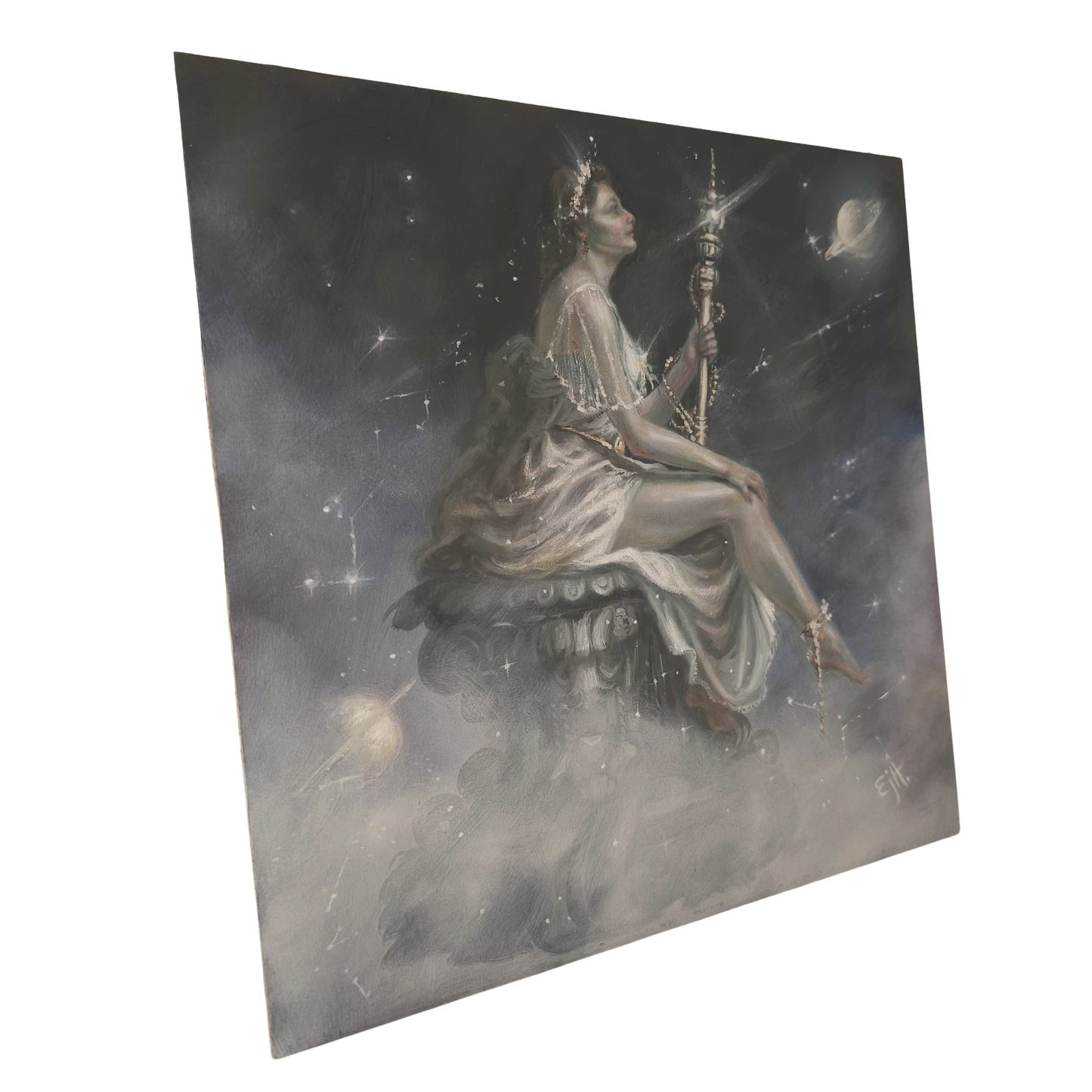 Gloriana, oil painting