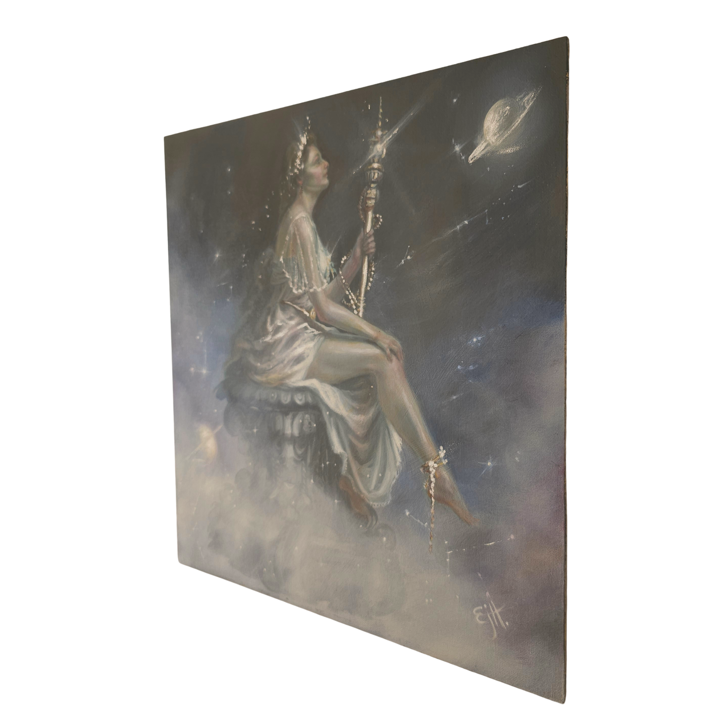 Gloriana, oil painting