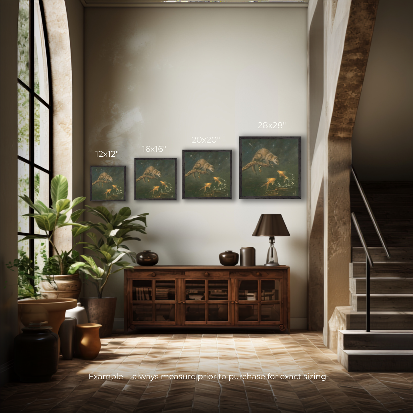 Midnight Mischief - Masters Edition premium framed print