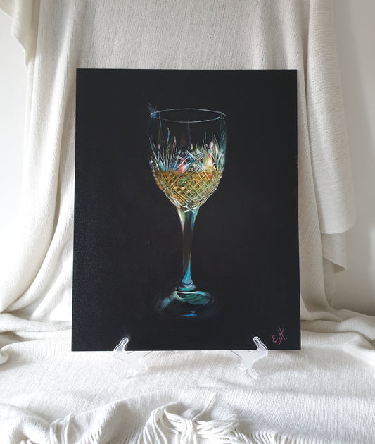 Crystal, oil painting