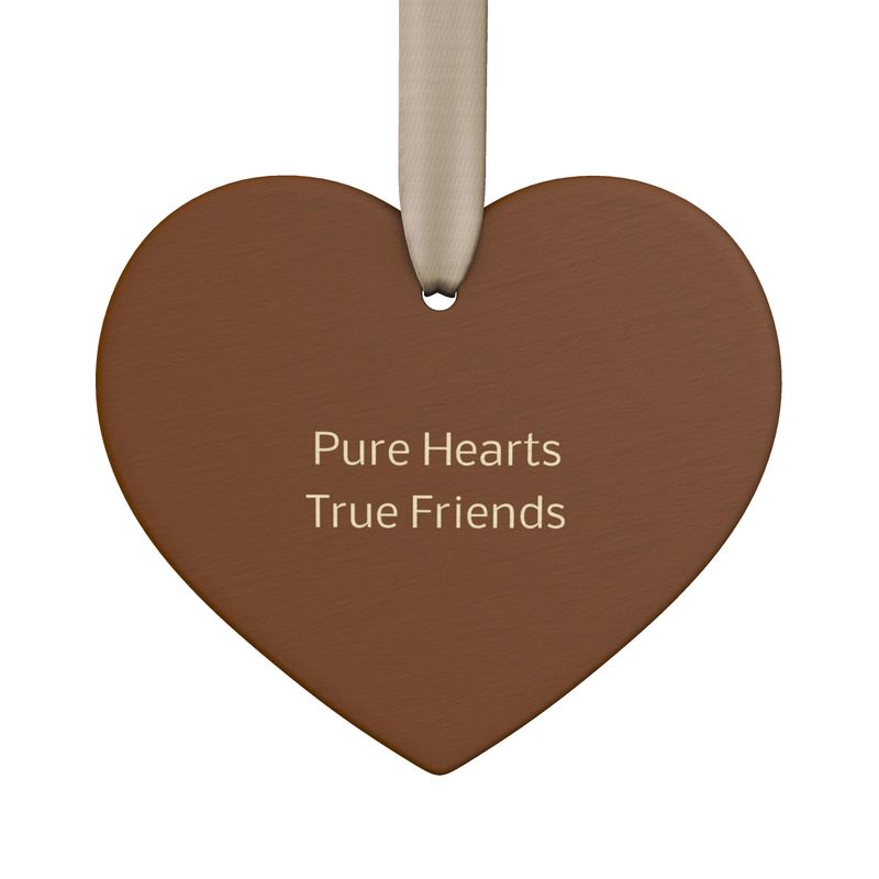 Pure Hearts Ceramic Hanging Ornament