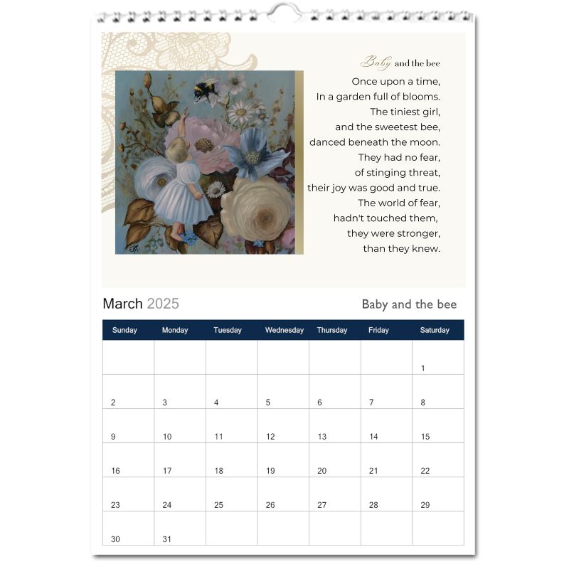 Fine Art Calendar 2025