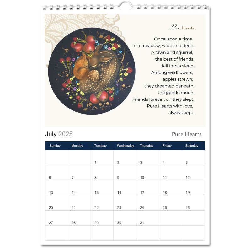 Fine Art Calendar 2025