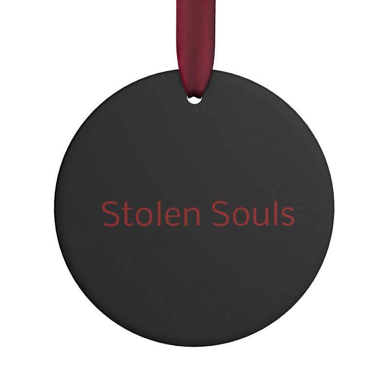 Stolen Souls Ceramic Hanging Ornament