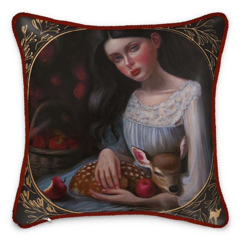 Stolen Souls 100% Luxurious Silk Cushion