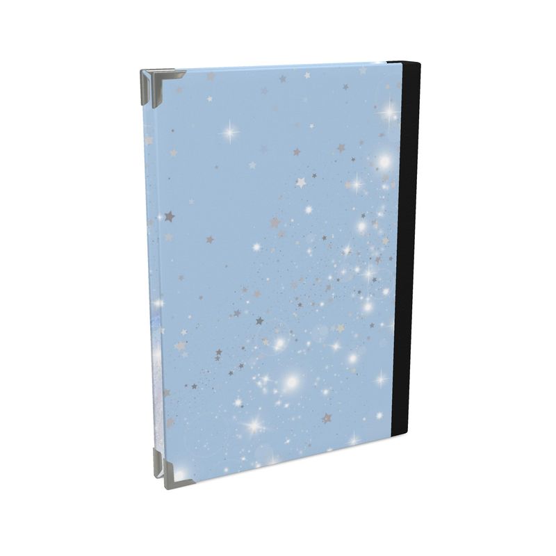 Cinderella in blue 2025 Luxury Satin Covered Diary