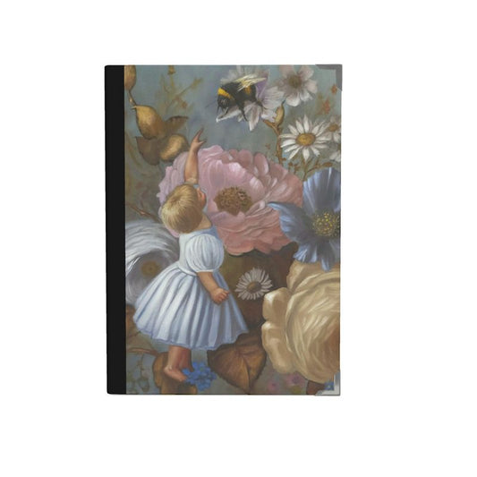 Baby and the bee 2025 Luxury Satin Covered Diary