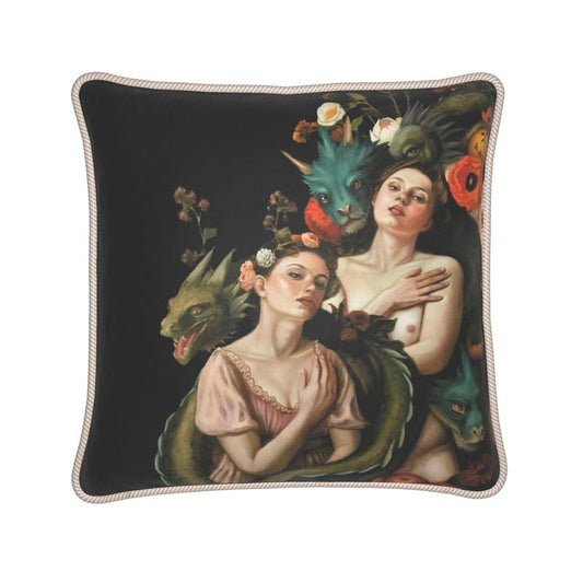 Dragon Bond 100% Luxurious Silk Cushion