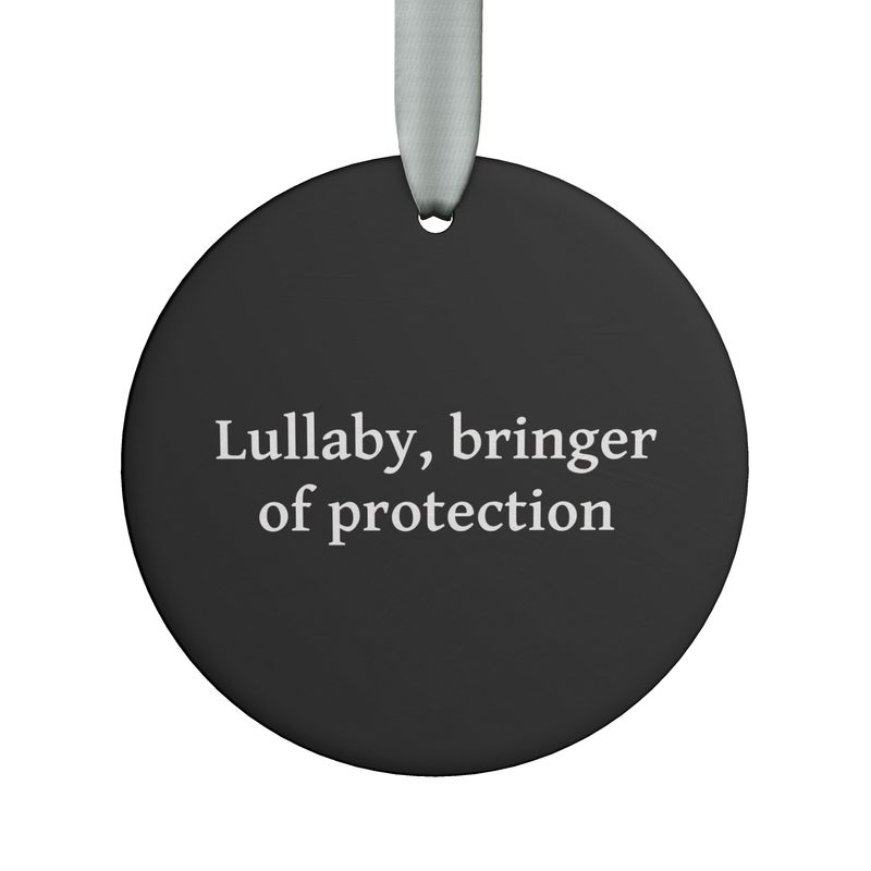 Lullaby Ceramic Hanging Ornament