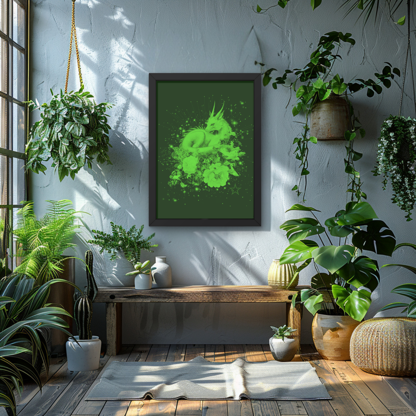 Unframed fine art quality print - Fantasy in bloom