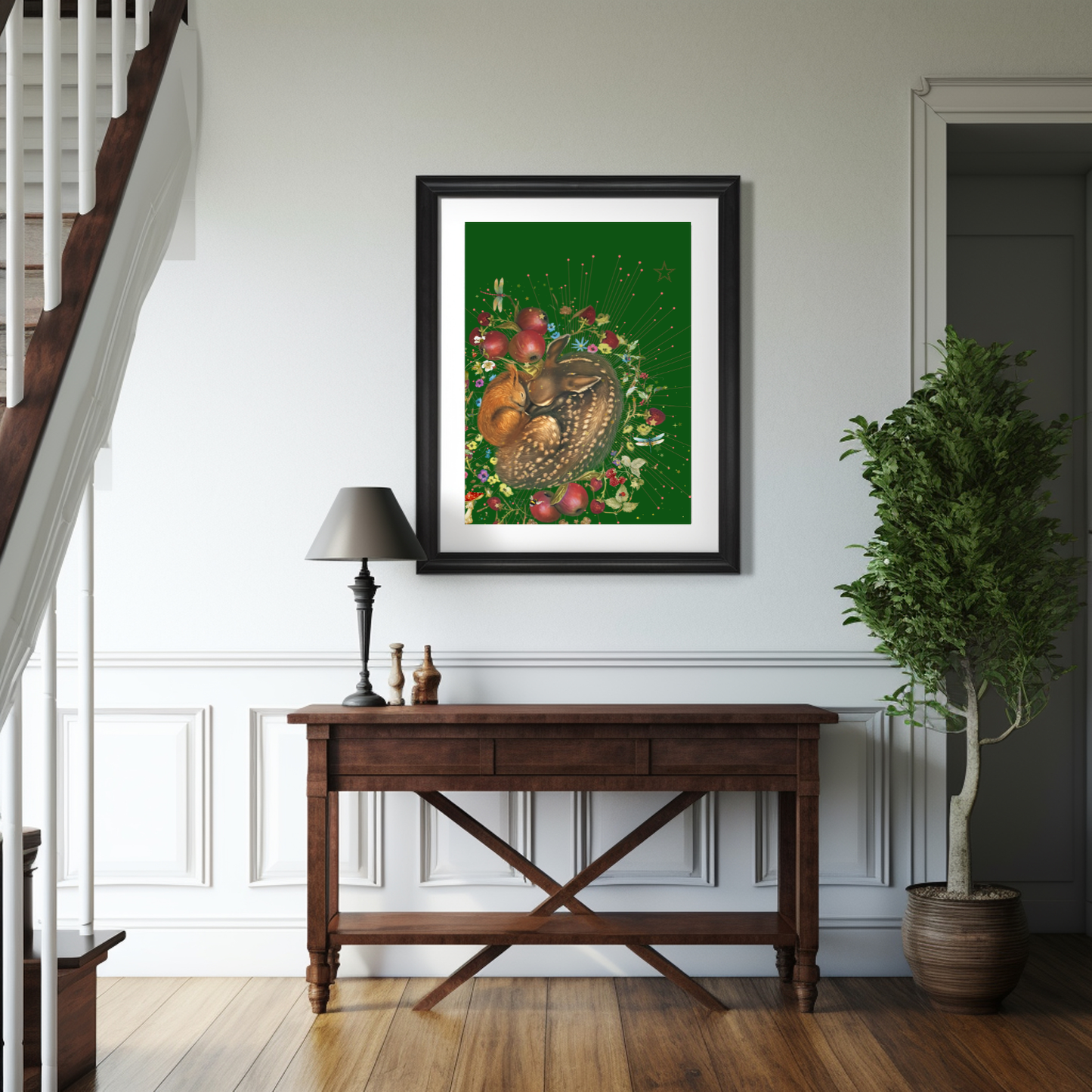 Unframed fine art quality print - Pure Hearts
