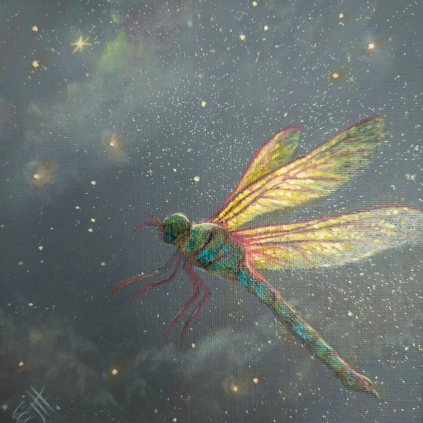 Lumiére, oil painting