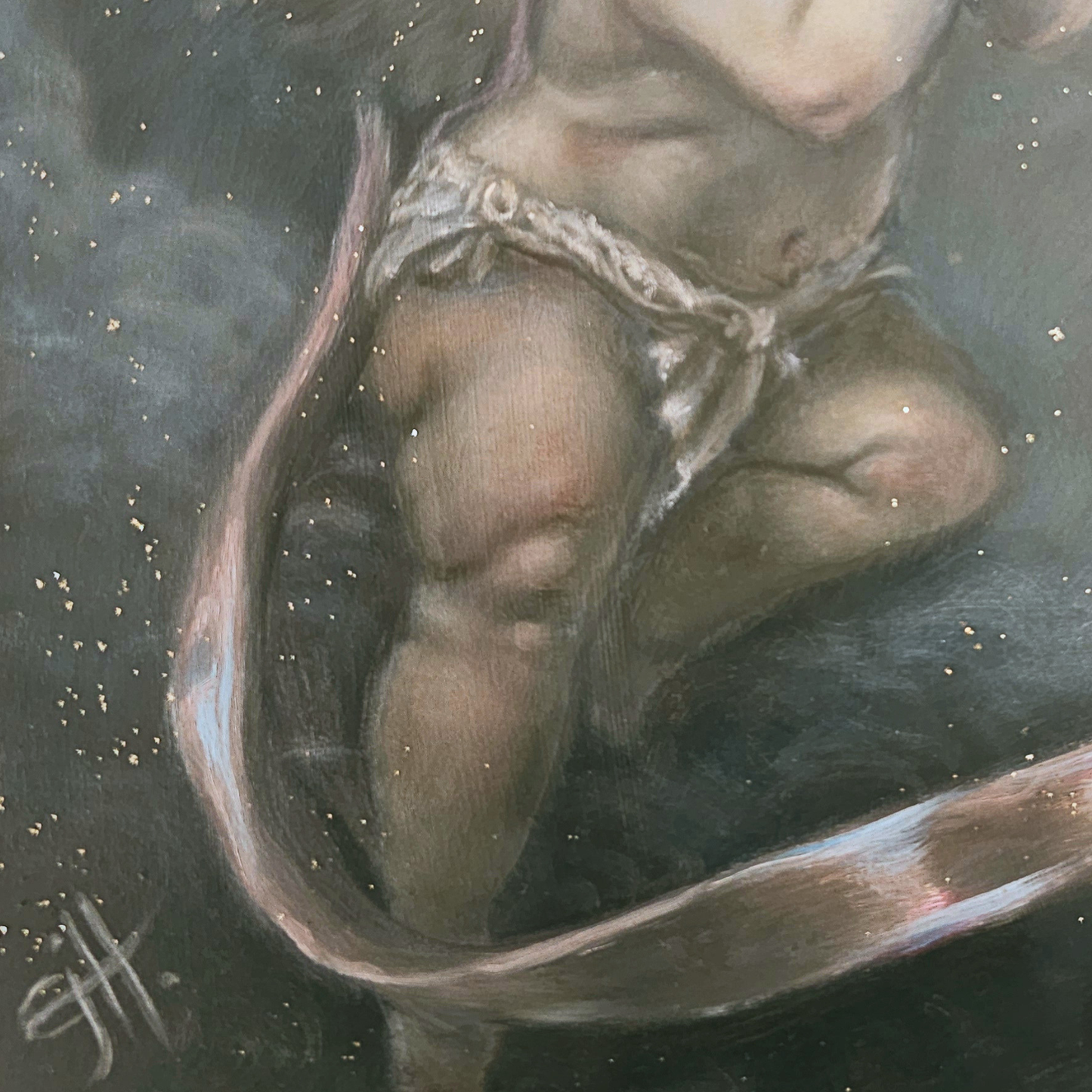 Little Star, oil painting