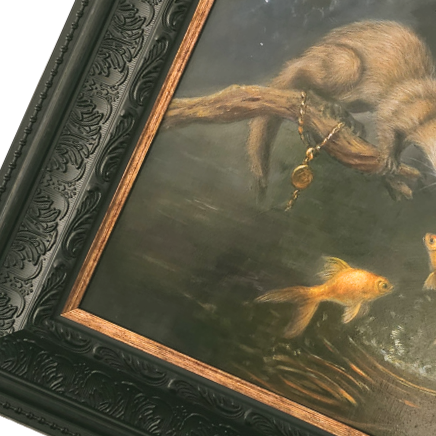 Midnight Mischief, oil painting