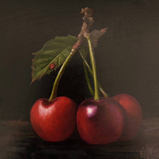 Morello, oil painting