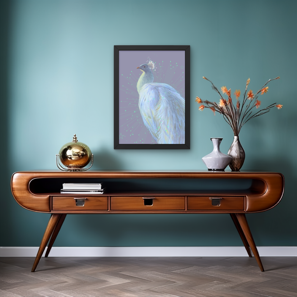 Framed fine art quality print - Lunetta