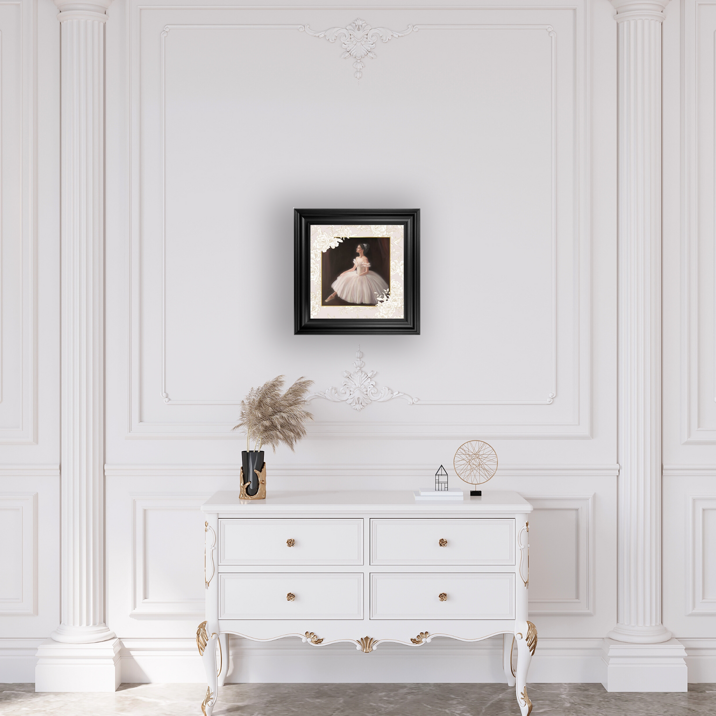 Classical framed print - Prima Ballerina