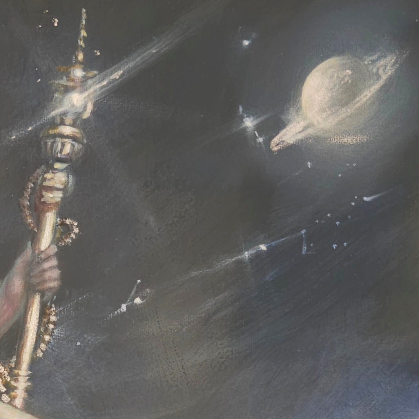 Gloriana, oil painting