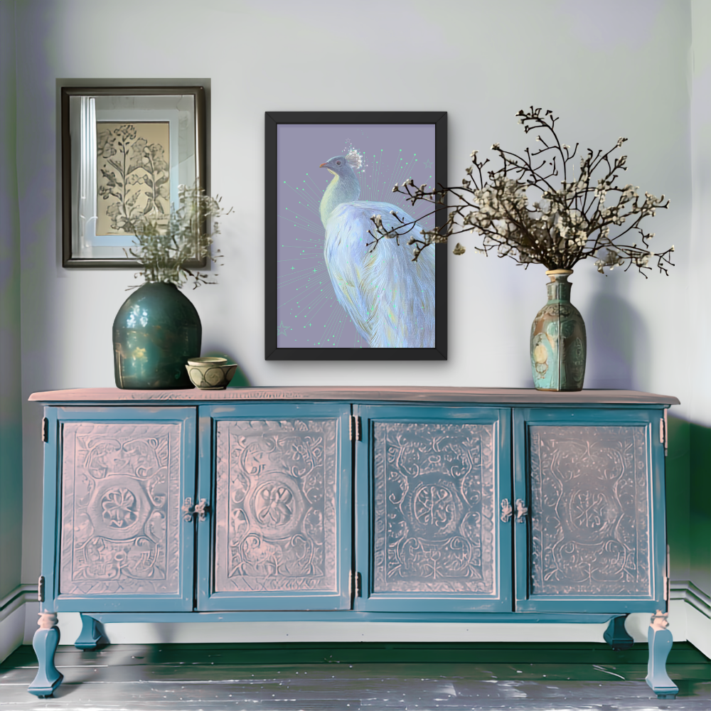 Framed fine art quality print - Lunetta