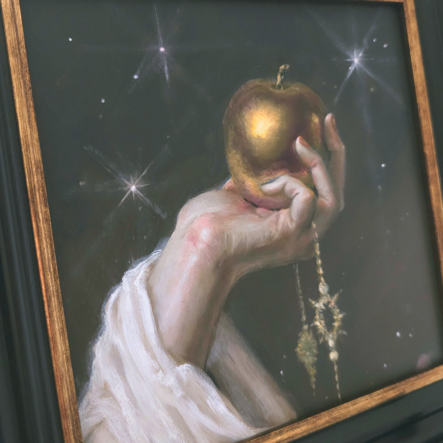 Seed of Creation, Celestial Realism Oil Painting