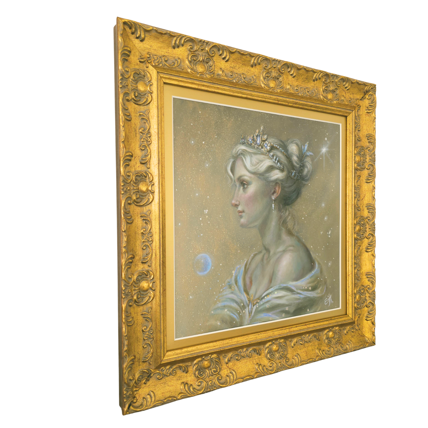 Daughter of the Moon, oil painting