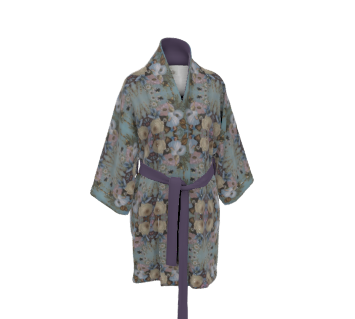 Baby and the bee Luxurious Kimono Robe