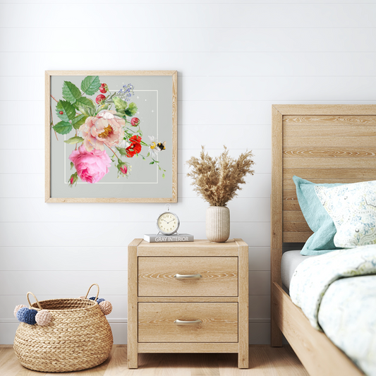 Unframed museum quality print - Essence Pearl (nature border)