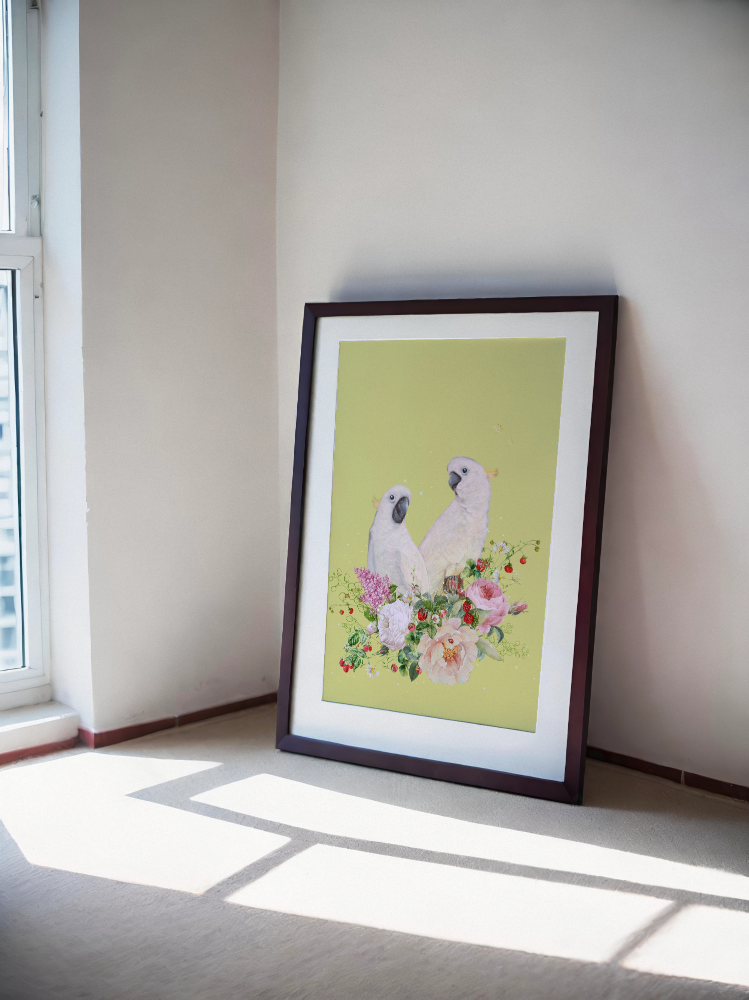 Unframed museum quality print - Peekaboo Butter