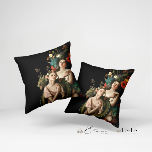 Dragon Bond 100% Luxurious Silk Cushion