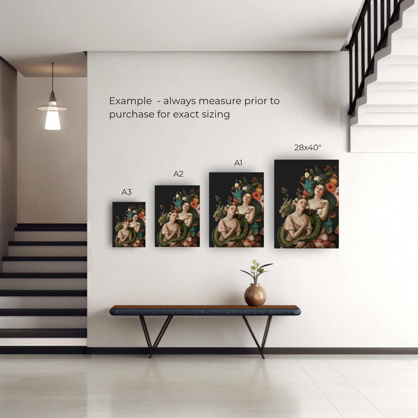 Dragon Bond - Masters Edition premium framed print