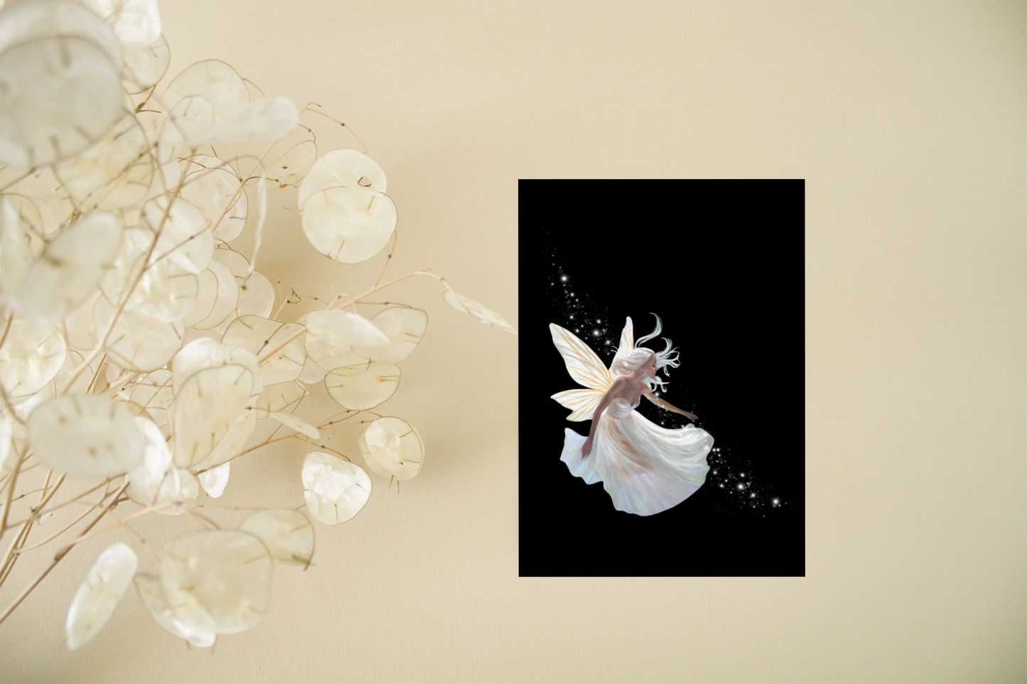 10 blank cards with envelopes - Calla