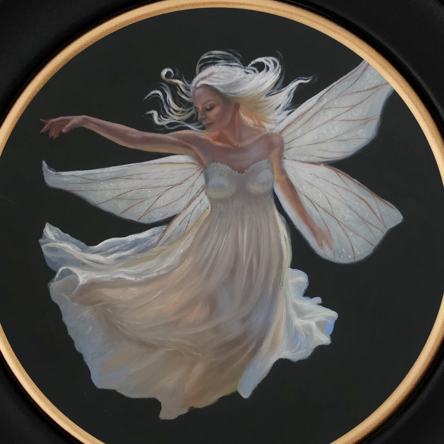 Clémence, oil painting