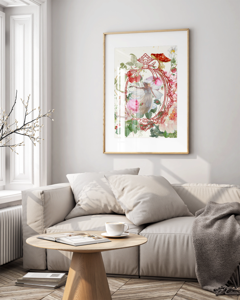 Unframed museum quality print - The Fairy