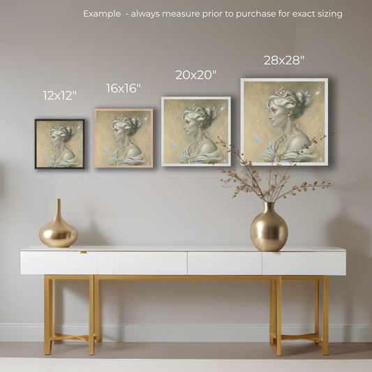 Daughter of the Moon - Masters Edition premium framed print