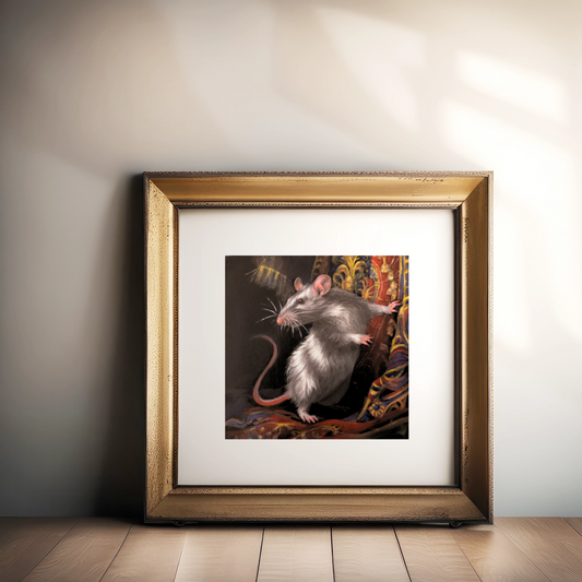 Unframed museum quality print - Palace of Beasts: Moonwhiskers