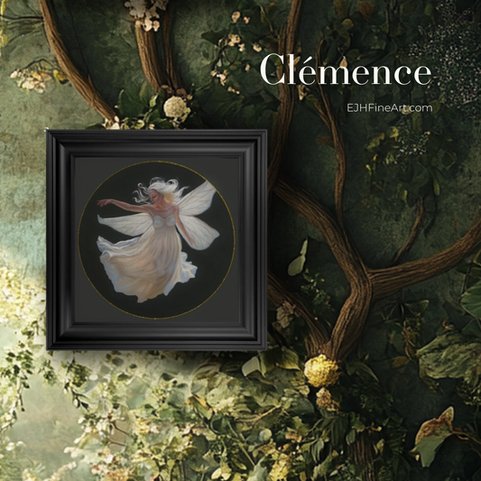 Clémence, Framed Fine Art Print