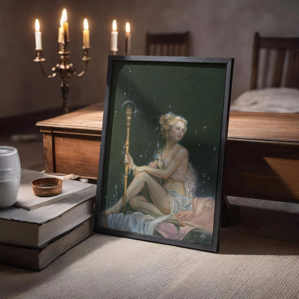 Star Maiden - Masters Edition premium framed print