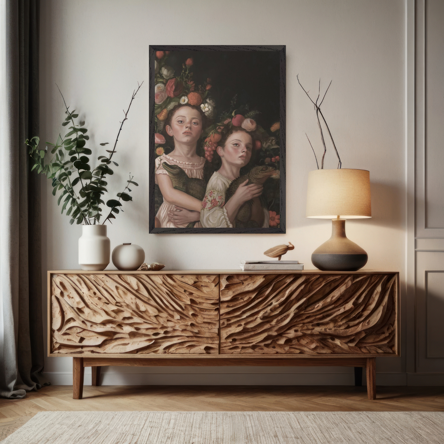 Baby Dragons - Masters Edition premium framed print