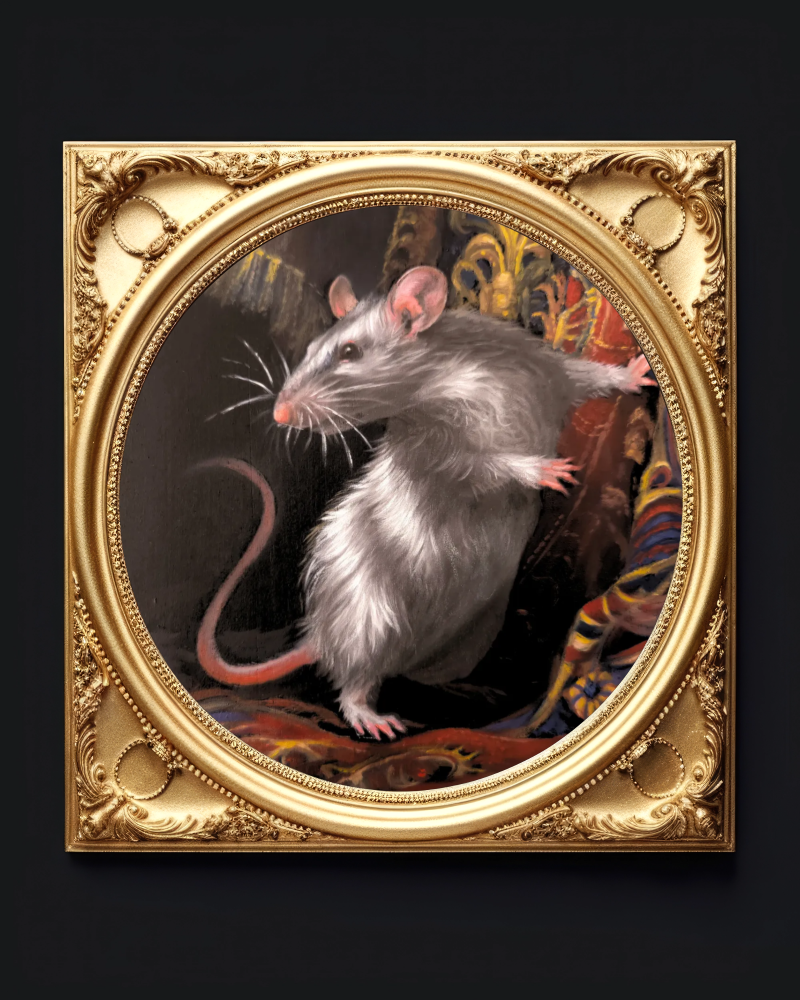 Unframed museum quality print - Palace of Beasts: Moonwhiskers