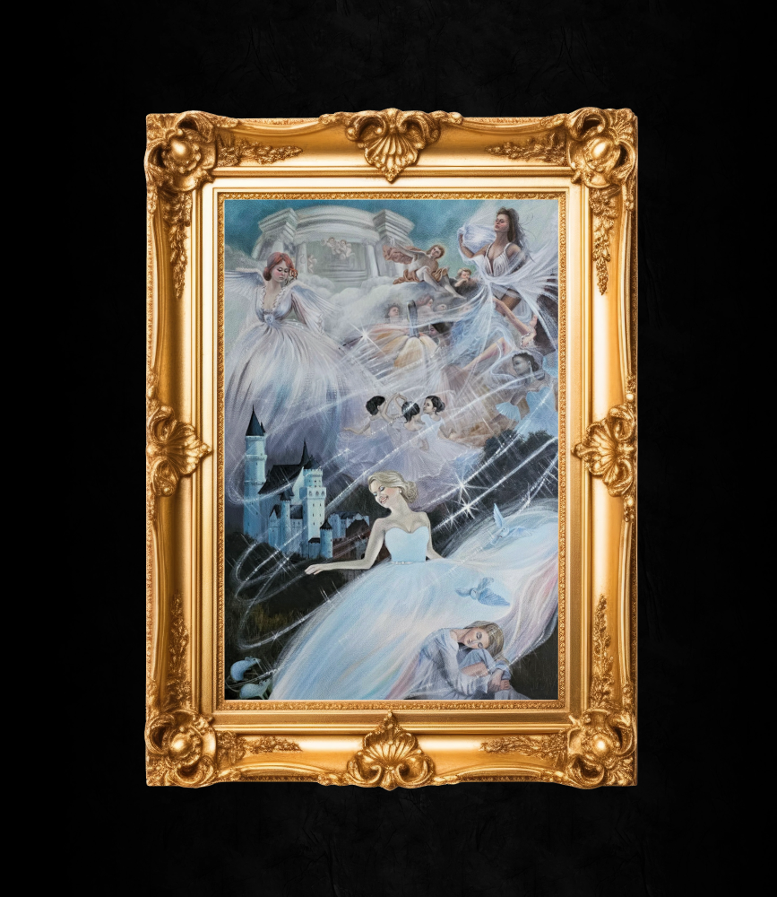 Unframed museum quality print - Cinderella, The Wish