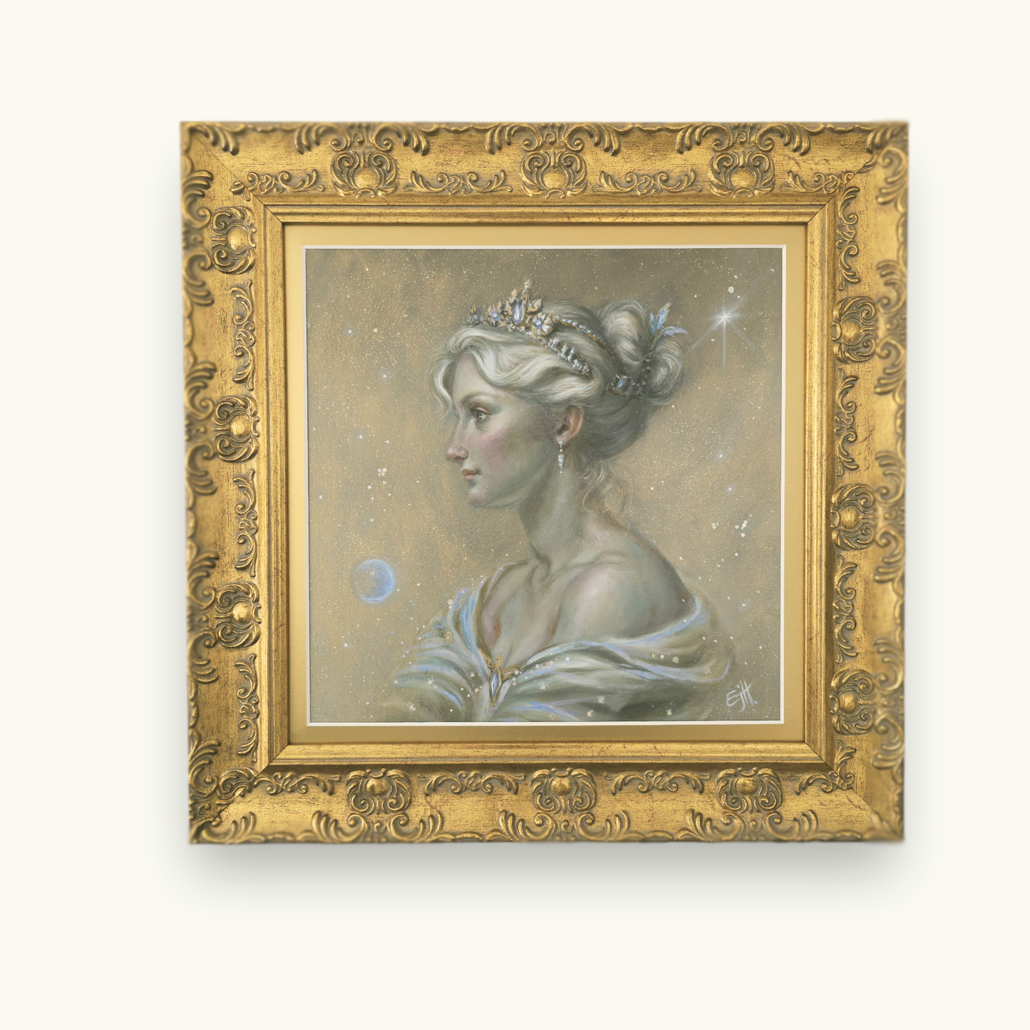 Daughter of the Moon, oil painting