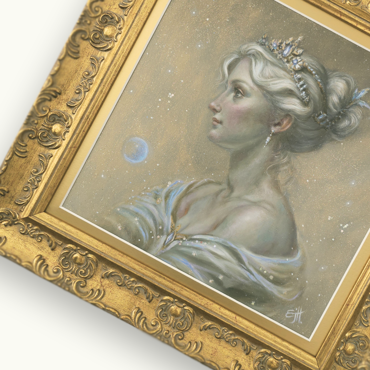 Daughter of the Moon, oil painting